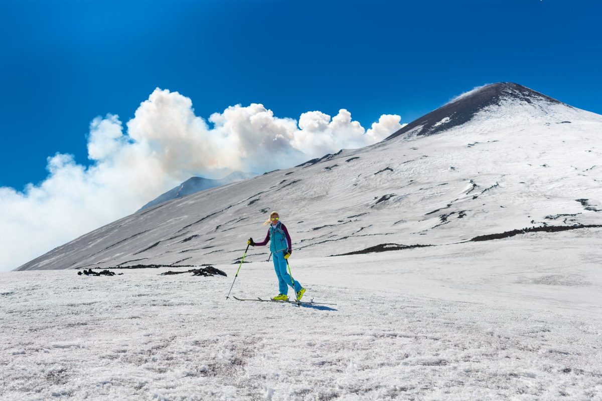 Ski randonnée o ski de montaña