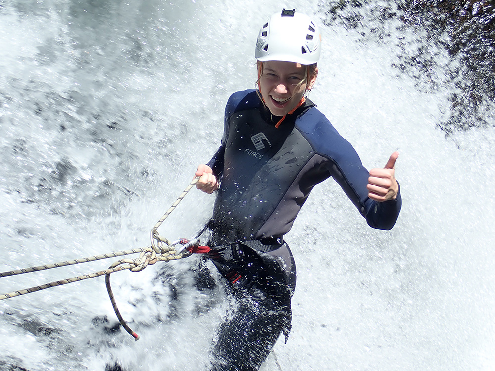Canyoning en Río Correntoso